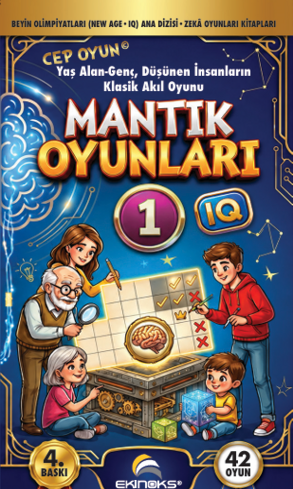 Mantık Oyunları 1 - Yaş Alan-Genç ve Düşünen İnsanların Klasik Oyunu