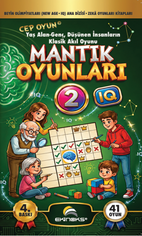 MANTIK OYUNLARI 2 Yaş Alan – Genç, Düşünen İnsanların Klasik Oyunu